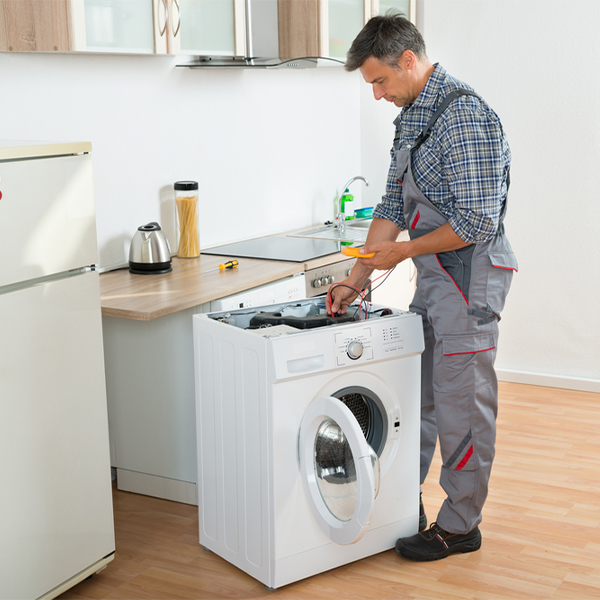 can you walk me through the steps of troubleshooting my washer issue in Cherry Valley